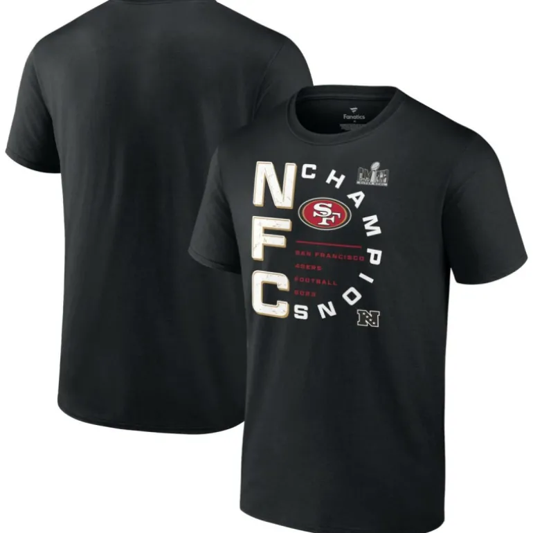 Fanatics Branded Men's Fanatics Black San Francisco 49ers 2023 NFC